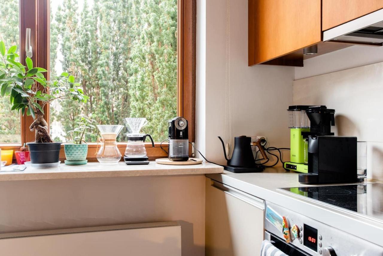 Mokotow, Apartment With Terrace, Greenery And Near The Airport! Варшава Экстерьер фото